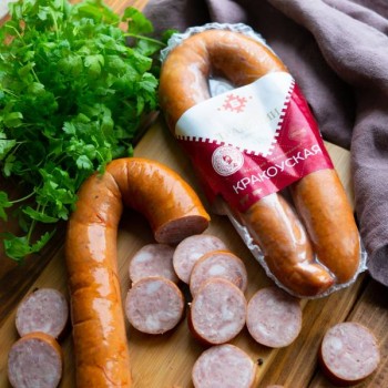 Brest Sausage "Krakouskaya" (semi-smoked)